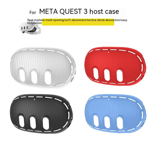 Meta Quest 3 Host Set Silicone Protective Case Drop-resistant Quest3 Helmet Cover Vr Smart Accessories