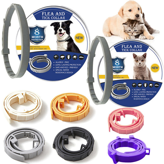 Flea, tick and mosquito repellent pet collar